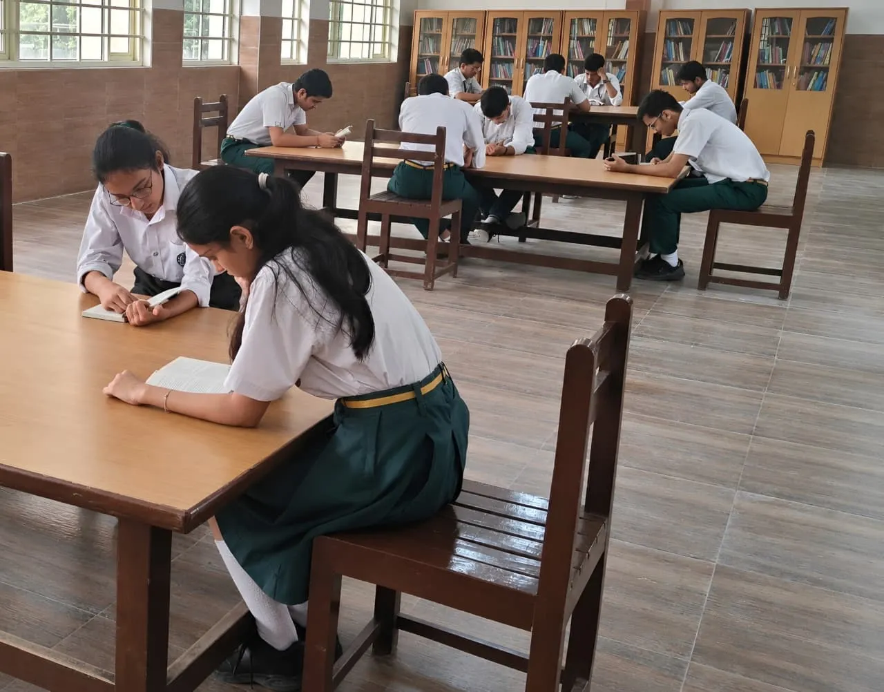 Academic learning at Delhi Police Public School