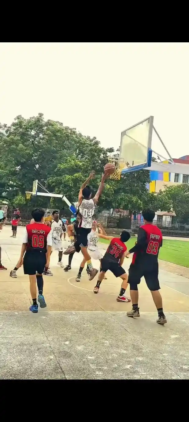 Basketball activities at Delhi Police Public School
