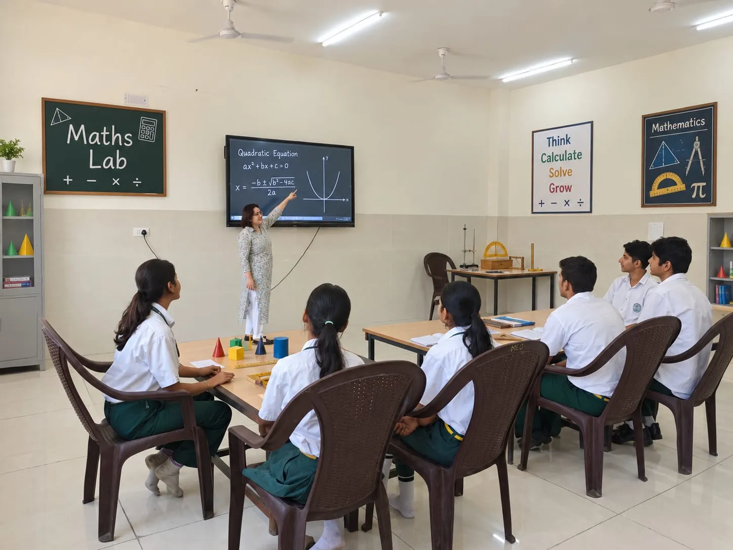 Interactive Board Room at Delhi Police Public School