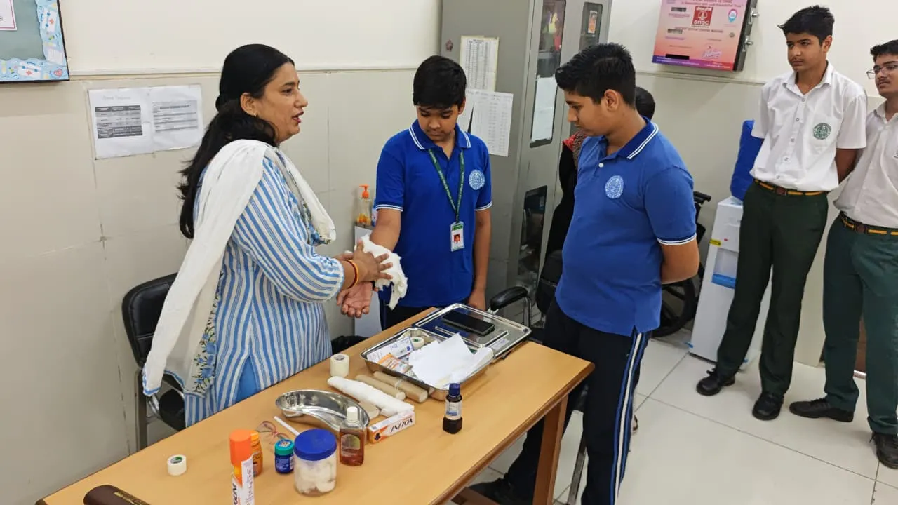 Medical Room at Delhi Police Public School