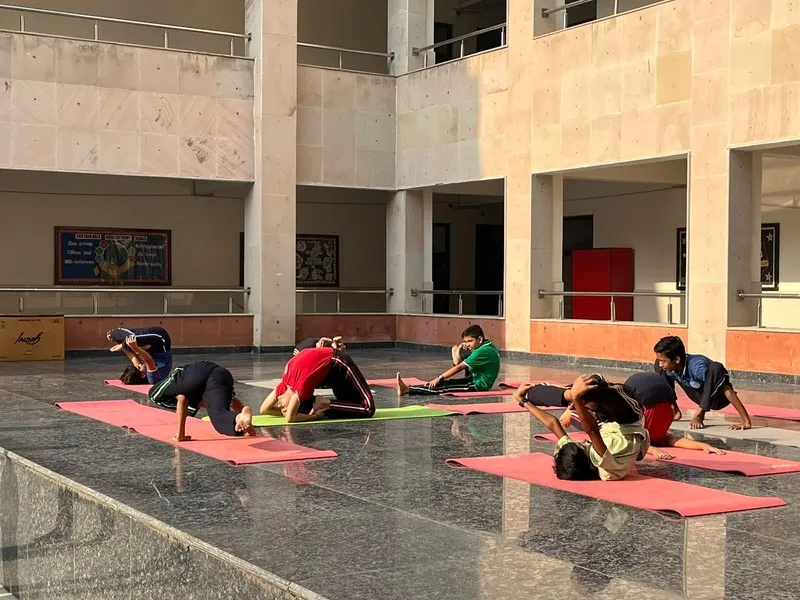 Yoga Room at Delhi Police Public School